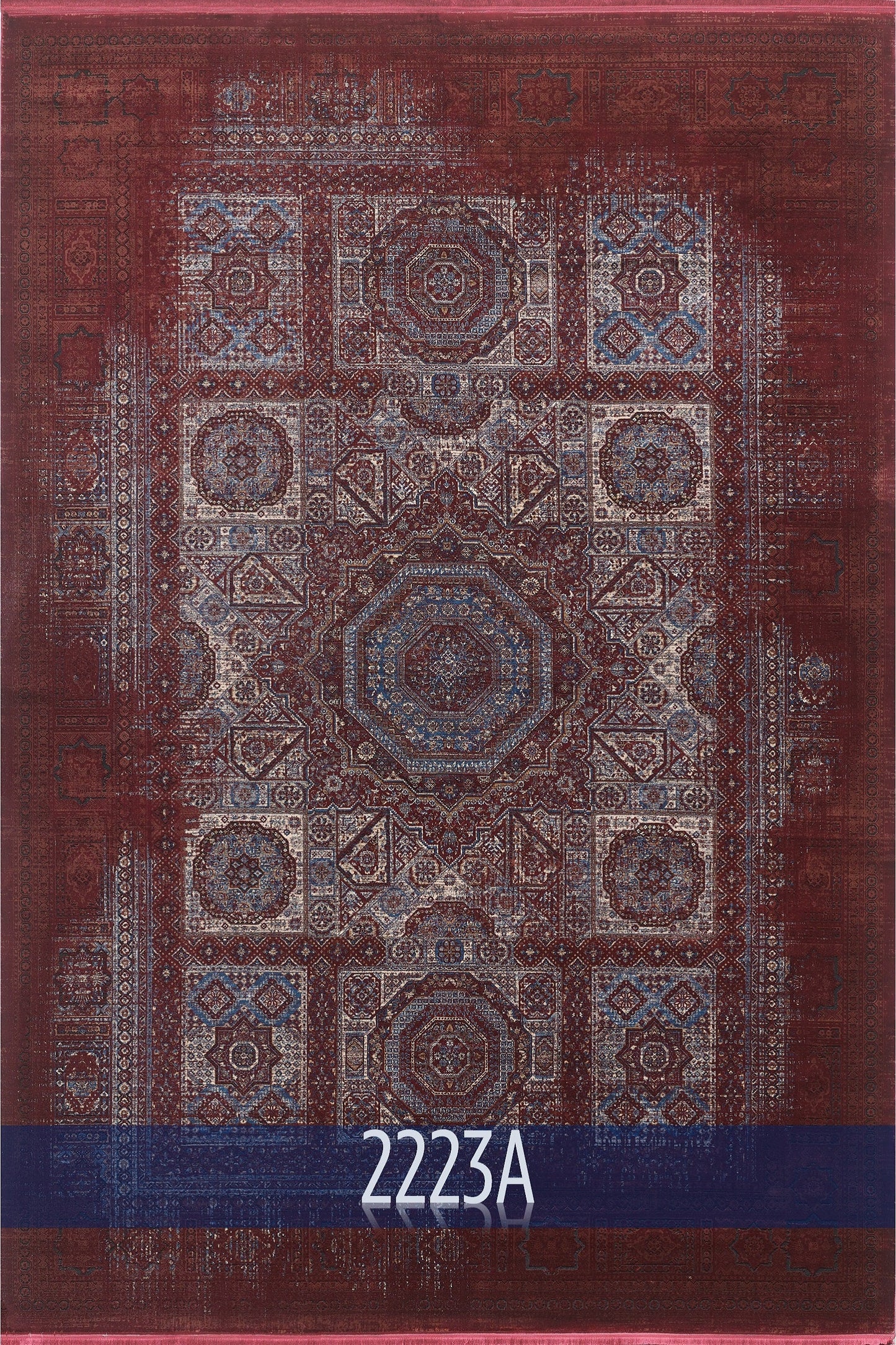 Gizli Hazineler Türk Halısı - Garnet - 2223A