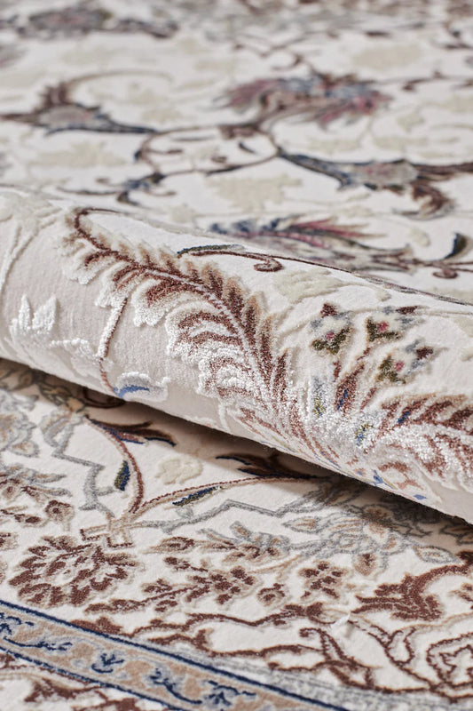 Noble Palace Madalyon Halı - Krem Bej - 2116M