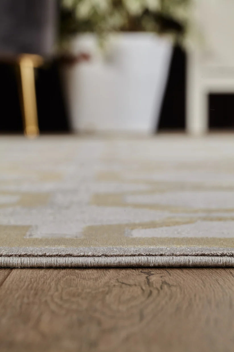 Geometrik Aşağı Orta Yüzyıl Modern Halı - M534B