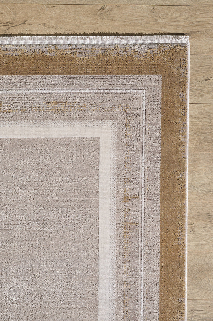 Radiant Edges Kenarlı Halı - Amber - M542G