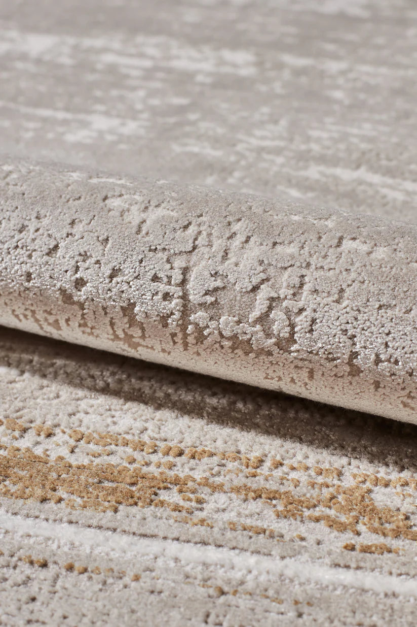 Radiant Edges Kenarlı Halı - Amber - M542G