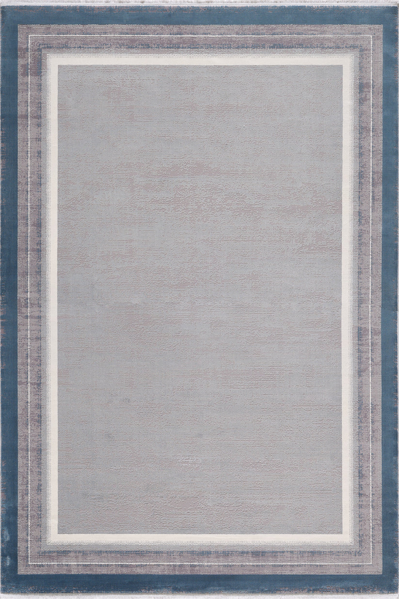 Radiant Edges Kenarlı Halı - Safir - M542I