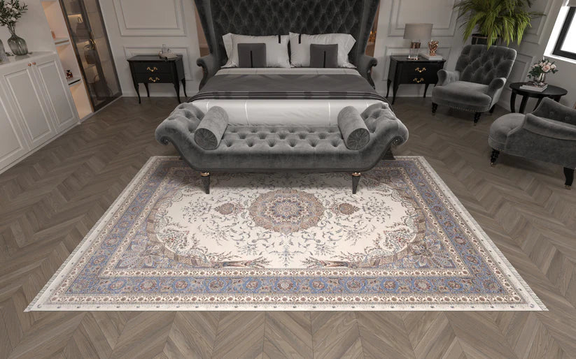 Klasik Lüks Miras Madalyon Halı - 2199B