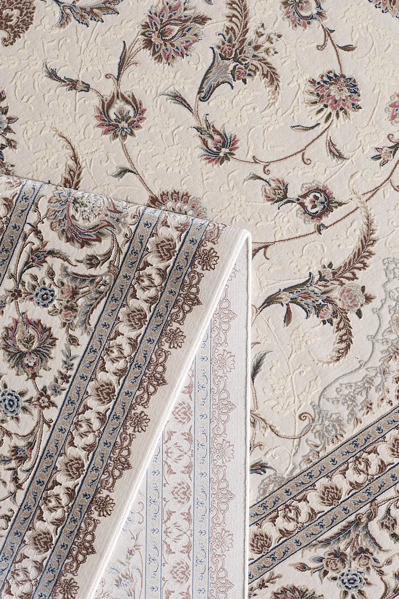 Noble Palace Madalyon Halı - Krem Bej - 2116M