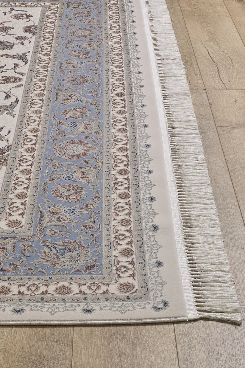 Palace Reverie Uşak Halısı - Gökyüzü - 2209B