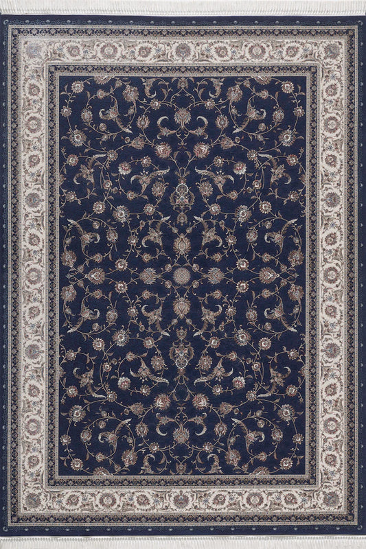 Palace Reverie Uşak Halısı - Lacivert - 2209E